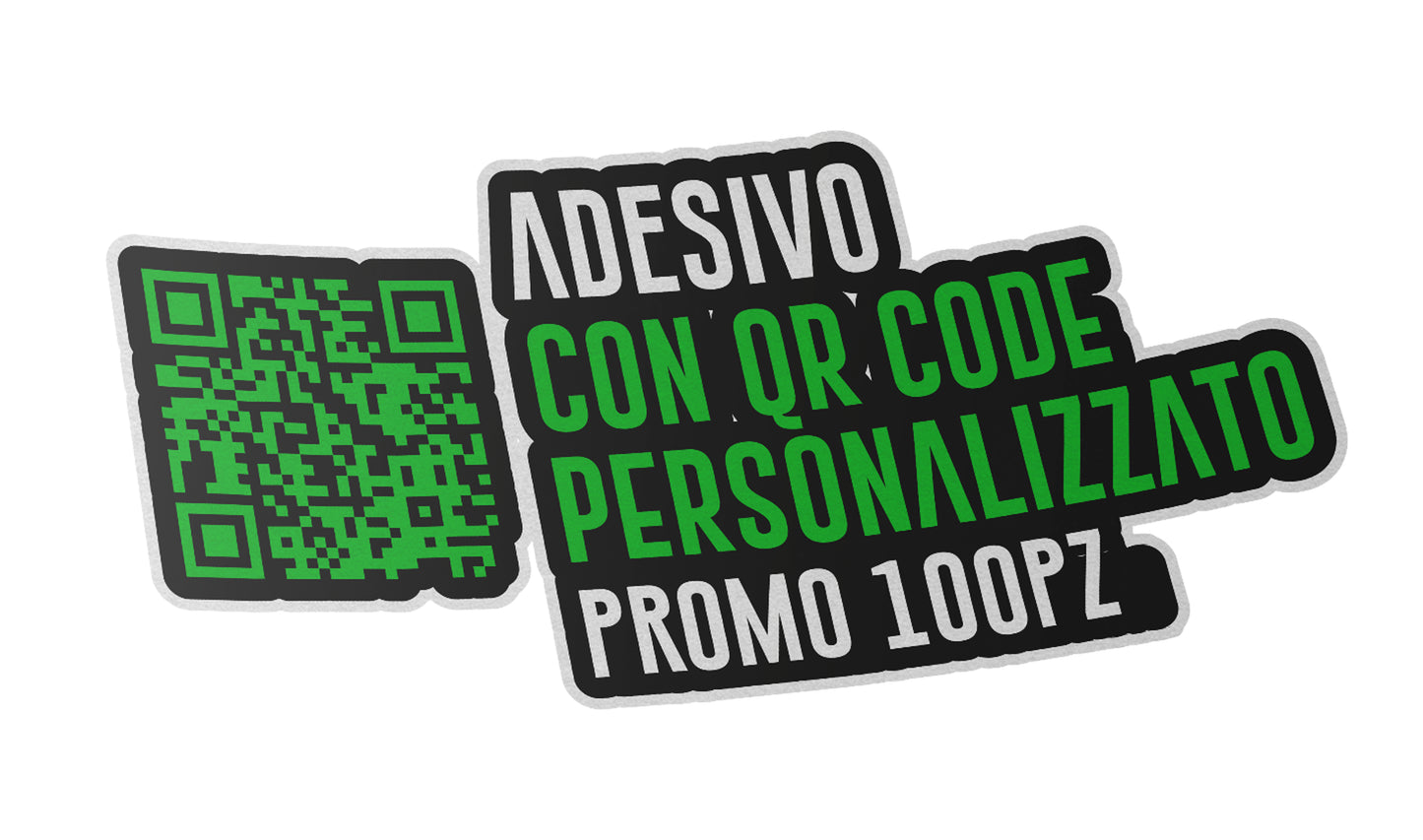 Adesivo QRCODE PROMO 100pz